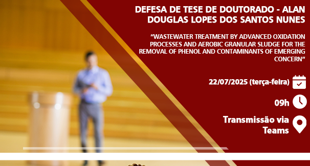 Defesa de Tese de Doutorado - Alan Douglas Lopes dos Santos Nunes